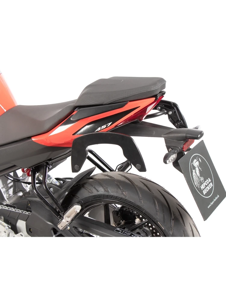 Stelaże pod sakwy motocyklowe Hepco&Becker C-Bow Aprilia Tuono 457 (25-) czarne