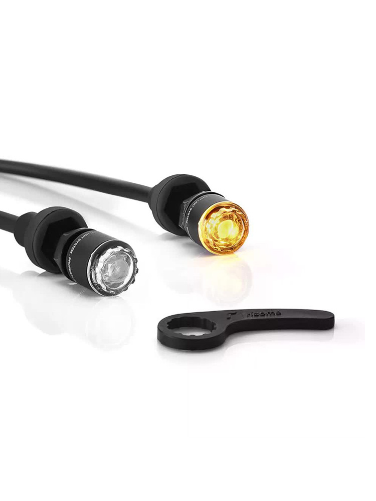 Kierunkowskazy motocyklowe Rizoma Light Unit + zestaw przewodów + zestaw montażowy do BMW S 1000 RR (2019-)