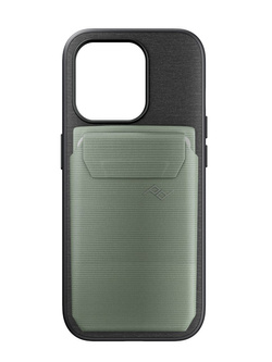 Magnetyczny portfel / podstawka do telefonu Peak Design Mobile szarozielony
