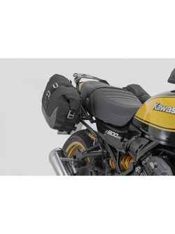 Zestaw: sakwa boczna Legend Gear LC1 + LC2 ze stelażami SW-MOTECH Kawasaki Z 900RS (18-) czarne [poj.: 9,8l + 13,5l]