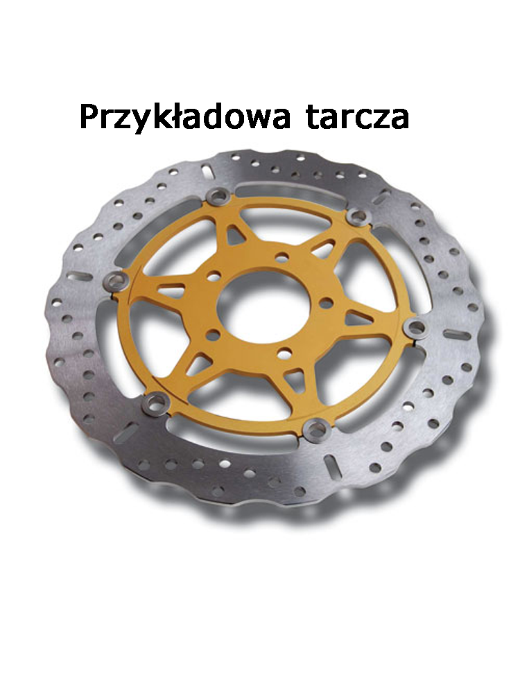 Tarcza Hamulcowa EBC MD622XC na przód. Średnica 320mm.