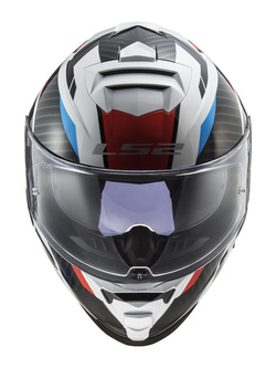 Kask integralny LS2 FF800 Storm II Racer czarno-niebiesko-czerwony