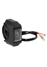 Wodoodporny przełącznik Lampa mocowany na kierownicy 22-32 mm (12V; max. 6A)