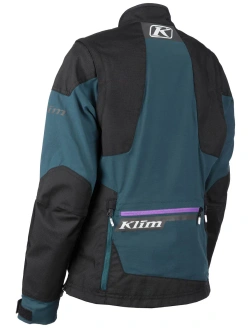 Kurtka enduro damska Klim Rebelle niebiesko-czarna