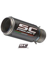 Tłumik uniwersalny CR-T CARBON SC-Project (Średnica wlotowa 70 mm)