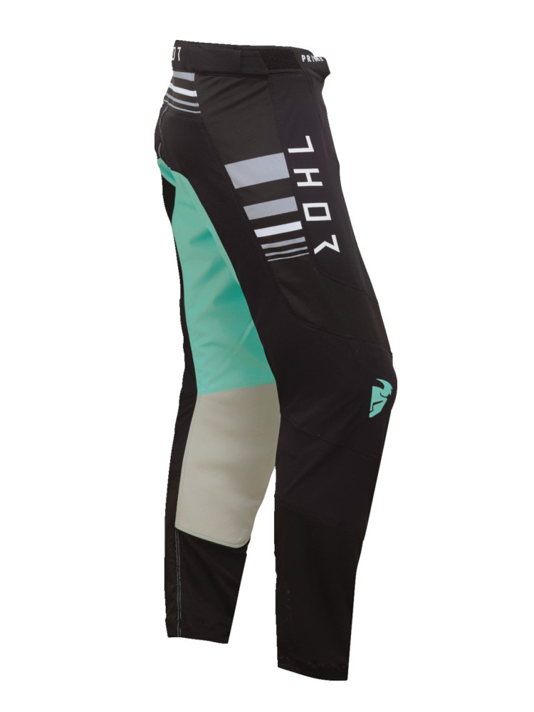 Spodnie cross damskie Thor Prime czarno-zielone