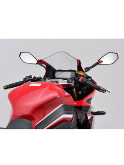 Lusterko D-MIRROR-11 Daytona na lewą stronę, montowane na owiewce czarne