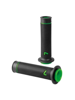 Manetki motocyklowe uniwersalne Lampa Sport-Grip zielone