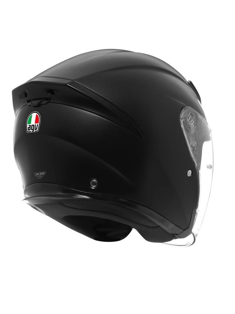 Kask otwarty AGV K-5 Jet Evo czarny matowy