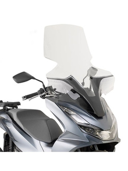 Szyba do skutera Kappa Honda PCX 125 (21-24) przezroczysta [mocowanie D1190KITK w zestawie]