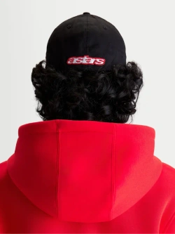 Czapka z daszkiem Alpinestars Lineout czarno-czerwona