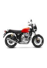 Podwójny tłumik motocyklowy LeoVince Classic Racer Royal Enfield Continental GT 650/ Interceptor 650 (19-) [stal nierdzewna]