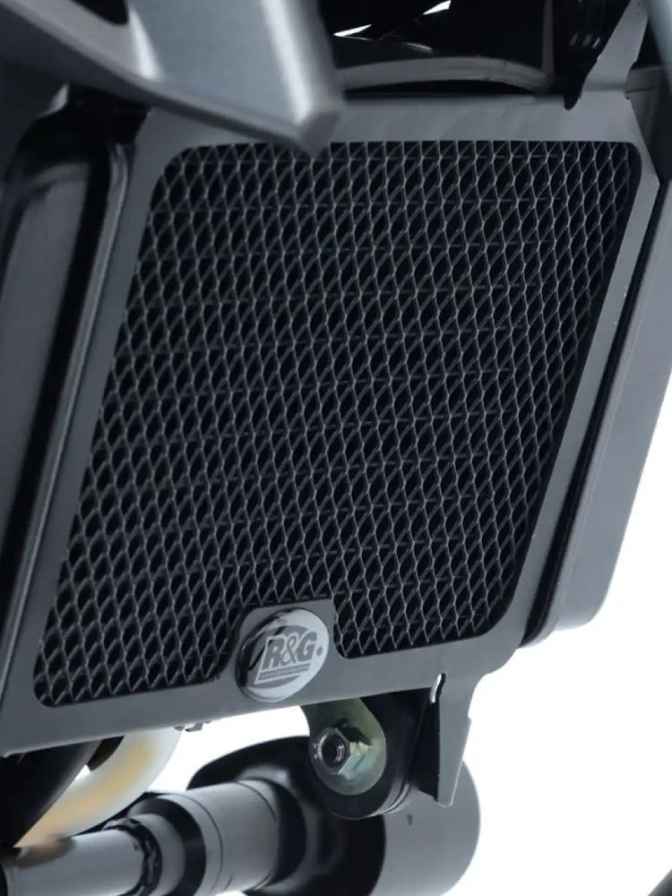 Osłona chłodnicy R&G aluminiowa do Yamahy MT-125 (14-19) czarna