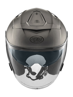Kask otwarty Premier JT5 U17 szary matowy