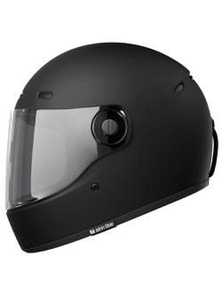 Kask integralny John Doe One Frozen czarny matowy