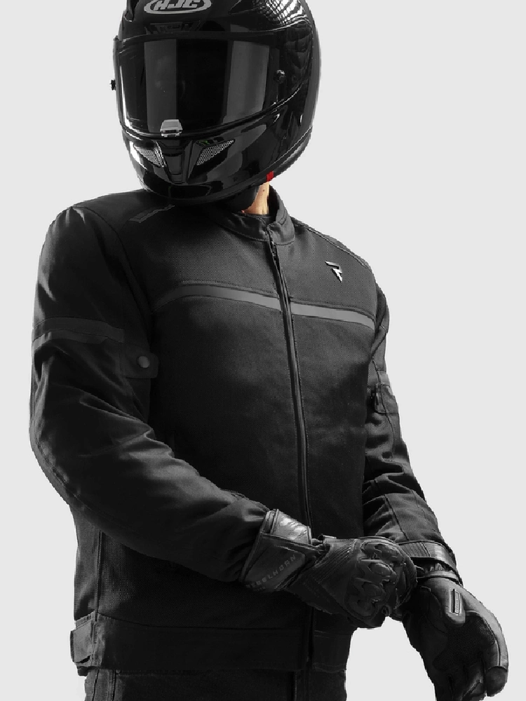 Kurtka motocyklowa tekstylna Rebelhorn Echo czarna