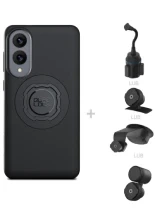 Zestaw do samochodu: etui MAG na telefon Samsung Galaxy S25 Edge (magnetyczne) oraz mocowanie Quad Lock