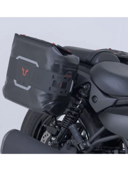 Zestaw sakw motocyklowych SideBag WP ze stelażami SW-Motech Kawasaki Eliminator 500 (23-) [poj.: 11l + 16l]