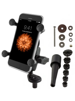 Uchwyt na telefon RAM X-Grip z sytemem do montażu w trzonie widelca motocykla