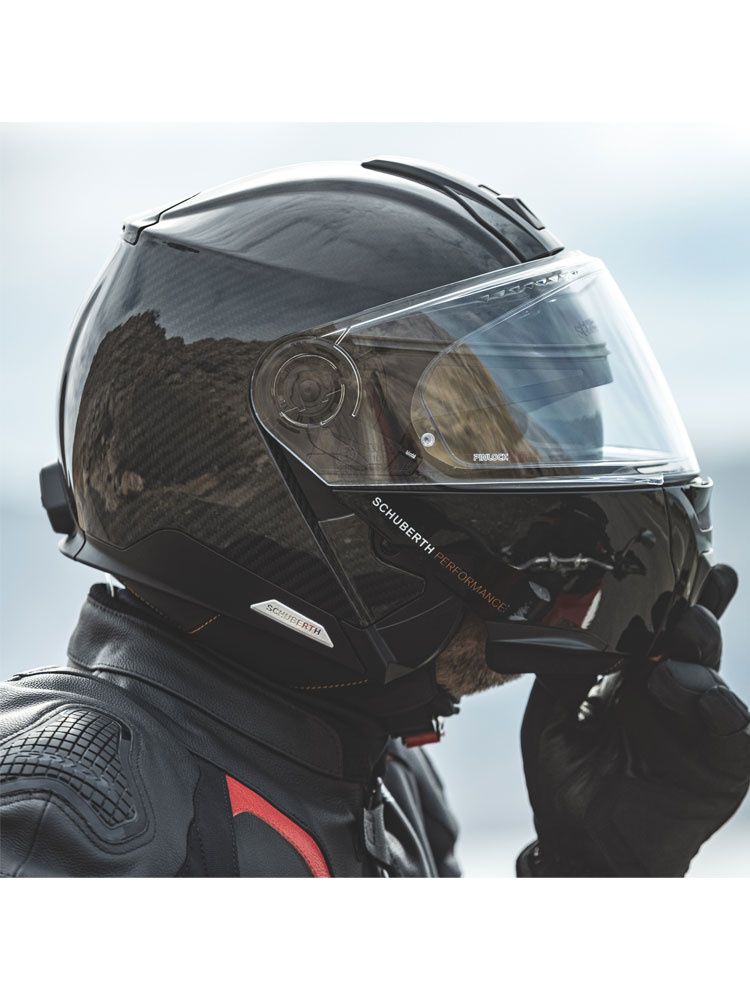 Kask szczękowy Schuberth C5 Carbon czarny połysk