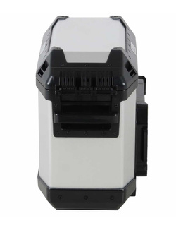 Kufer Hepco&Becker Xplorer 30 srebrny - kufer boczny prawy [pojemność: 30 L]
