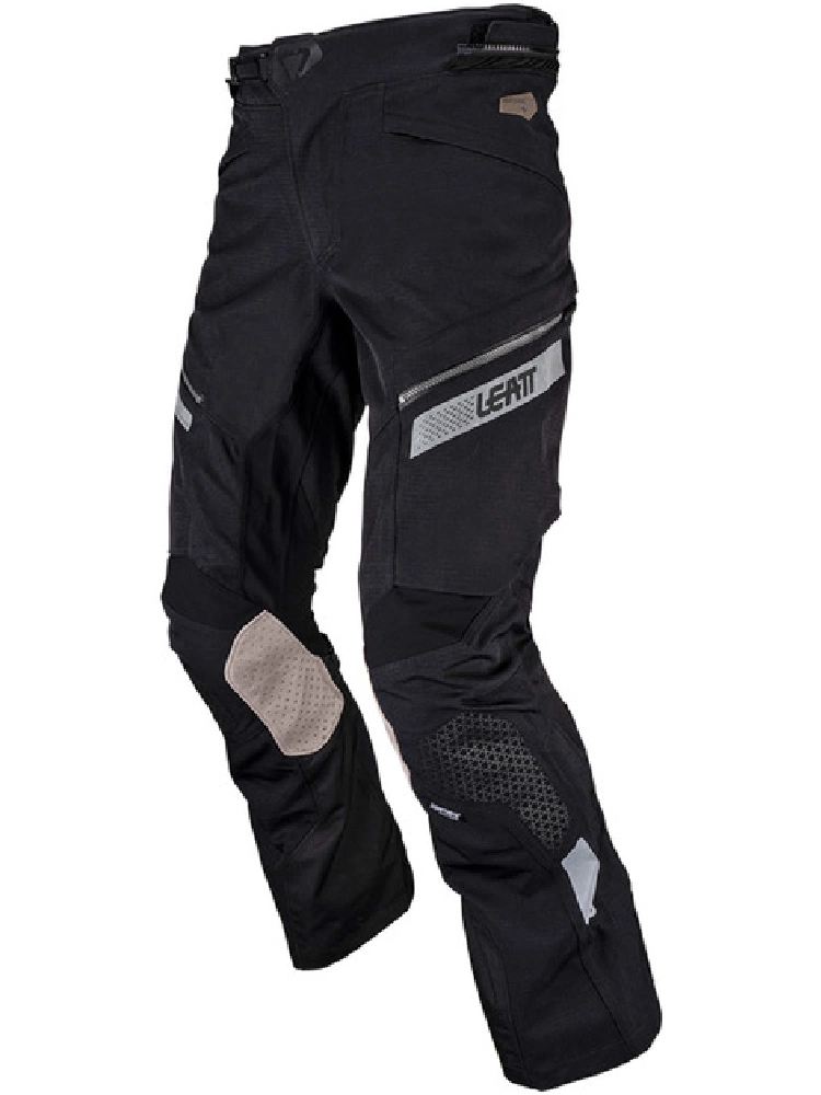 Spodnie motocyklowe tekstylne Leatt DriTour 7.5 Stealth czarne