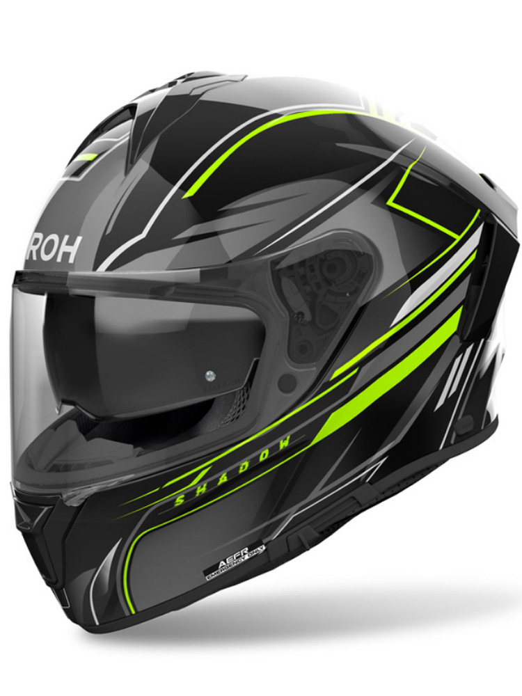 Kask integralny Airoh Spark 2 Shadow czarno-żółty