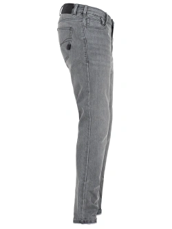 Spodnie motocyklowe jeansowe John Doe Pioneer Mono jasnoszare