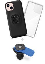 Zestaw: etui na telefon iPhone 13 + wodoodporny pokrowiec + uchwyt kulowy Quad Lock