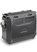 Kufer boczny Kappa K'Voyager 37 aluminiowy, czarny [na prawą stronę; poj.: 37 litrów]