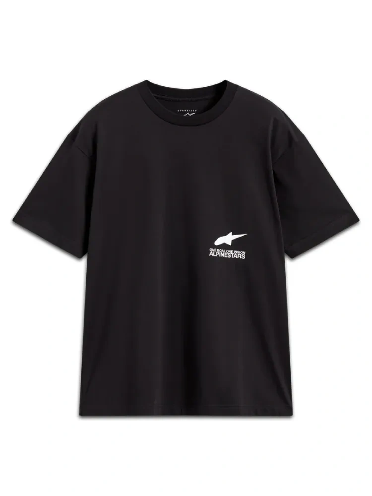 Koszulka z krótkim rękawem Alpinestars Institute Oversized CSF czarna
