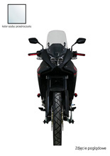 Szyba motocyklowa MRA "OM" Honda XL 750 Transalp (23-24) przezroczysta