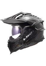 Kask adventure LS2 MX701 Explorer C Solid czarno-szary