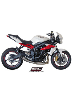 Tłumik stożkowy Slip-on SC-Project do Triumph STREET TRIPLE 675 / R [13-16]/ RX [15-16]