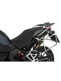 Stelaż boczny do kufrów Cutout Xplorer 40/37 Hepco&Becker do BMW F 750 GS (18-23) stal nierdzewna