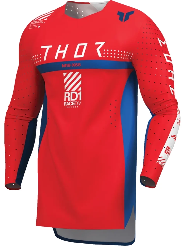 Bluza enduro Thor Sportmode Synth czerwona