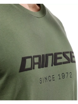 Koszulka Dainese Essence Wordmark zielona