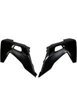Osłony chłodnicy UFO do Husqvarna TC 125/250 (19-22), TE 150 (20-), TE-TX 250/300 (20-), FC 250/350/450 (19-22), FE 250/350/450/501 (20-) czarne