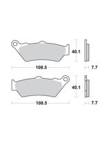 Klocki hamulcowe SBS 674 LS