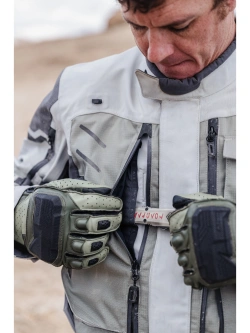 Kurtka motocyklowa tekstylna Klim Badlands Pro szara