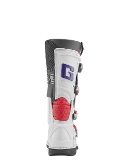 Buty enduro dziecięce Gaerne GX-J czarno-niebieskie-fluo