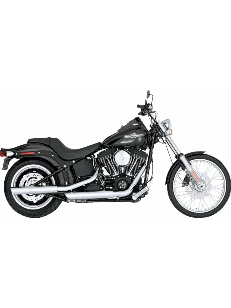 Tłumiki motocyklowe Vance & Hines 3" Twin Slash Harley Davidson Rocker/ Softail (wybrane modele) chromowane