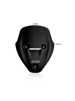 Szyba motocyklowa WRS Sport Ducati Diavel V4 (23-24) czarna matowa