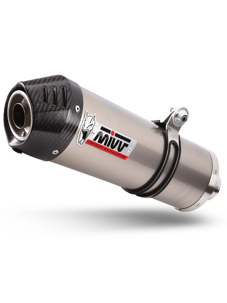 Tłumiki SLIP-ON LINE (OVAL) MIVV do BMW F 650 GS (08-12)/ 800 GS (08-17)