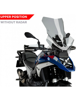 Szyba motocyklowa turystyczna PUIG BMW R 1300 GS (23-24) lekko przyciemniana [bez radaru AAC]