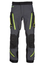 Spodnie motocyklowe tekstylne Klim Badlands Pro szaro-fluo żółte