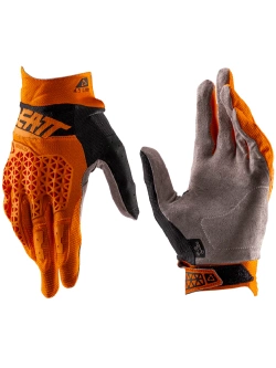 Rękawice cross Leatt Moto 4.5 Lite pomarańczowo-szare