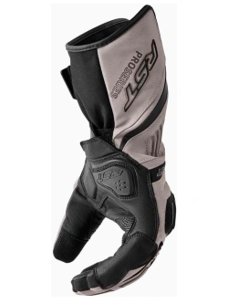 Rękawice motocyklowe skórzane RST Pro Series Vega czarno-beżowe