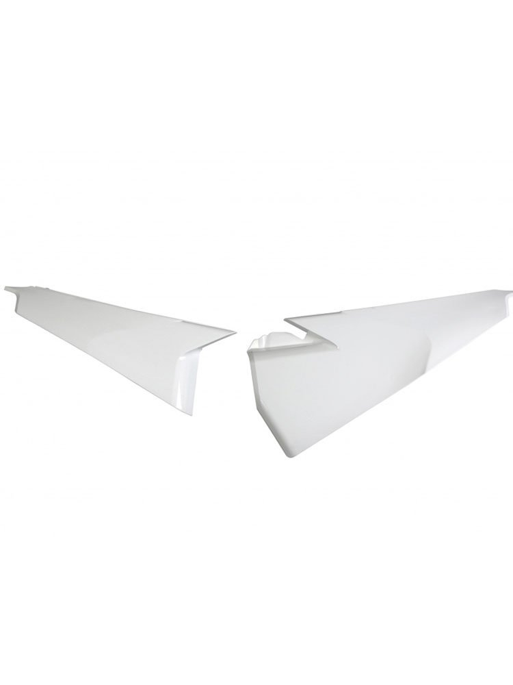 Osłony boczne tylnie UFO do Husqvarna TC 125/250 (19-22), TE 150 (20-), TE-TX 250/300 (20-), FC 250/350/450 (19-22), FE 250/350/450/501 (20-) białe 0