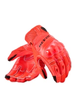 Rękawice motocyklowe REV’IT! Ritmo fluo czerwono-czarne